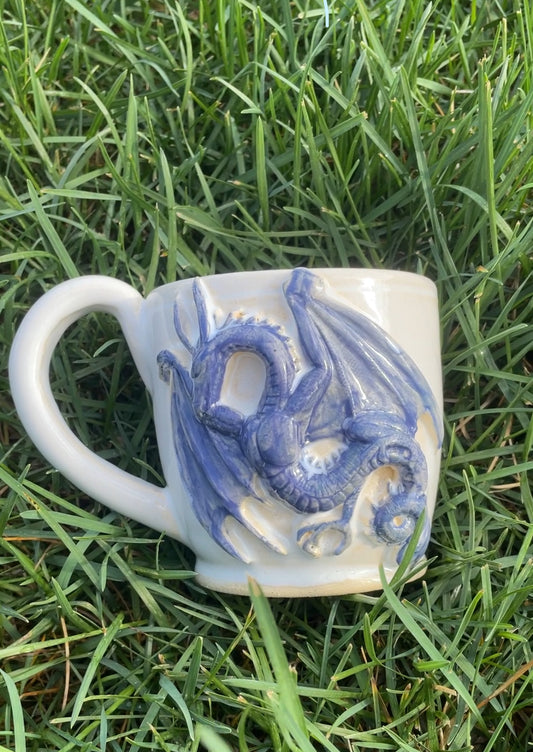 Dragon Mug- Cerulean