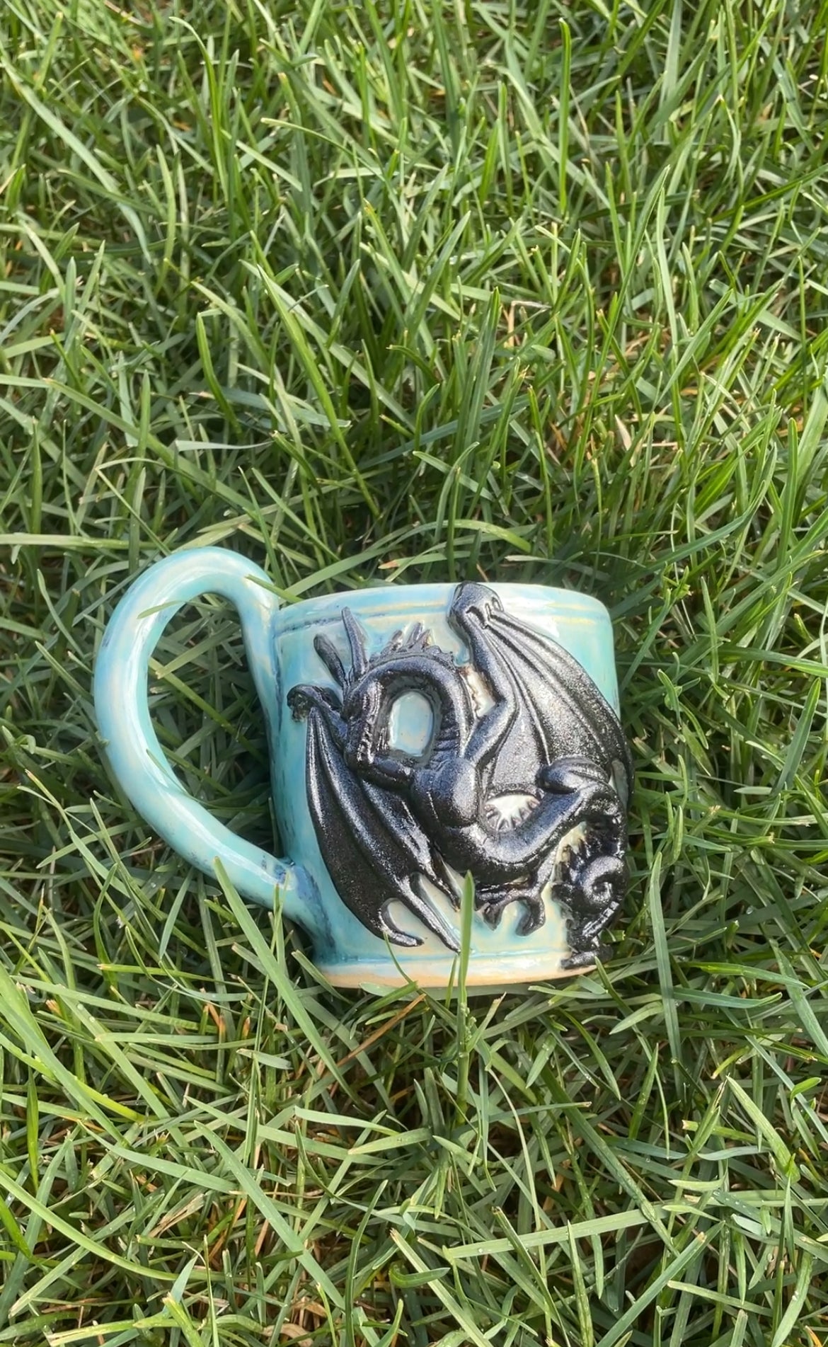 Dragon Mug- Bluestone