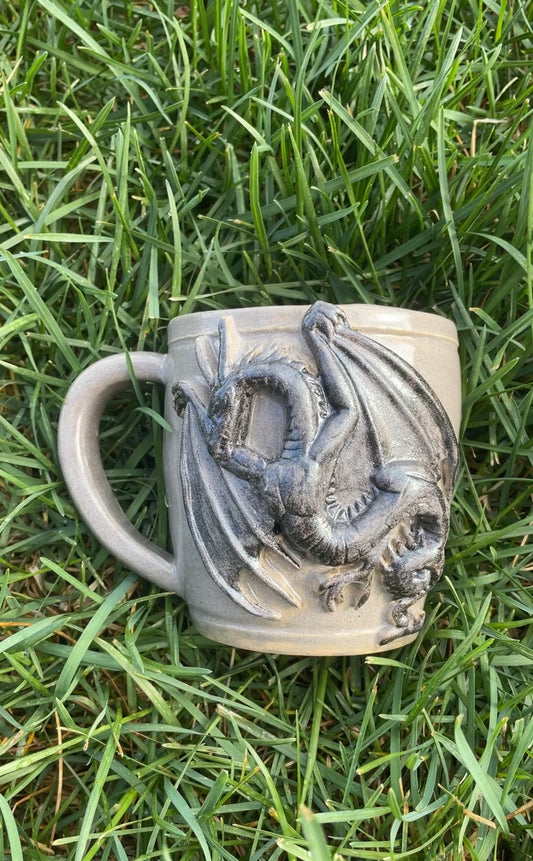 Dragon Mug- Dark Slate