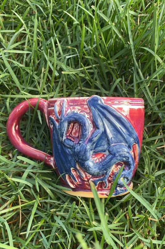 Dragon Mug- Ruby